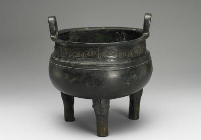 图片[3]-Ding cauldron with qiequ curled dragon pattern, Western Zhou period (c. 1046-771 BCE)-China Archive